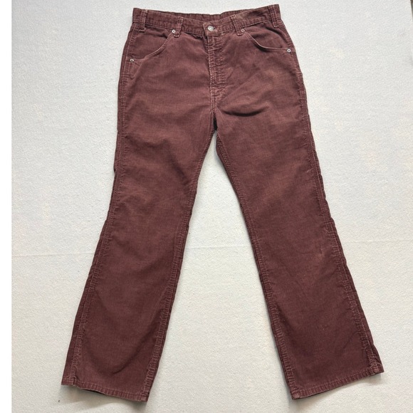 Levis Strauss Other - Vintage 1979 Levi's For Men Corduroy Pants Brown San Francisco 1850 Patch 34x30